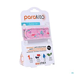 PARAKITO Bracelet anti-moustique rechargeable junior SIRENES