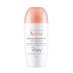 Avène BODY Deodorant 24u verzacht, zonder alcohol, gevoelige huid 50ml
