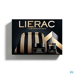 Lierac Premium Cadeauset La Crème Voluptueuse 50 ml + Oogcrème 20 ml + Gratis toilettas