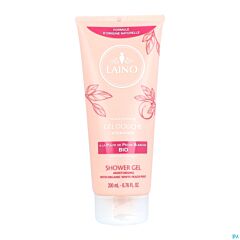 Laino Gel Douche Hydratant à la Pulpe de Pêche Blanche Bio Tube 200ml
