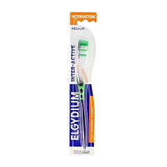 Oral Care Elgydium Inter-active Tandenborstel, Klassiek, Medium 1x