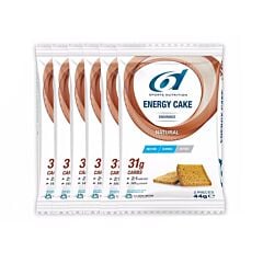6d Sports Nutrition Energy Cake Natural Pain d'Epices 6x44g