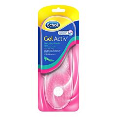 Scholl Gel Activ Everyday Heels Talons au Quotidien Semelles 1 Paire