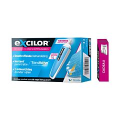 Excilor Mycose des Ongles Stylet 1 Pièce + 1 Coupe-Ongles GRATUIT