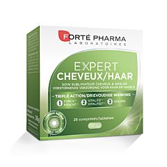 Forté Pharma Expert Cheveux Soin Sublimateur Cheveux & Ongles 84 Comprimés PROMO 2+1 Mois GRATUIT