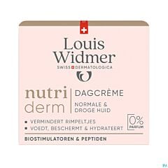 Louis Widmer Nutriderm Dagcrème Parfum - 50ml
