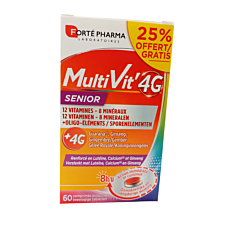 Multivit 4g Senior - 60 Comprimés Promopack