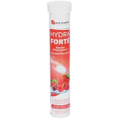 Forté Pharma Hydra Forté Hydratiebooster Rode Vruchten 24 bruistabletten