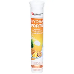 Forté Pharma Hydra Forté Booster d’Hydratation Ananas-Passion 24 Bruistabletten