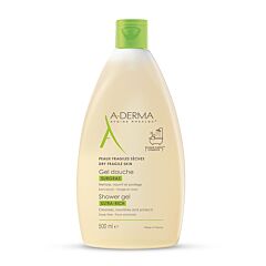 A-Derma Indispensables Gel Douche Surgras, Peau fragile sèche 500ml