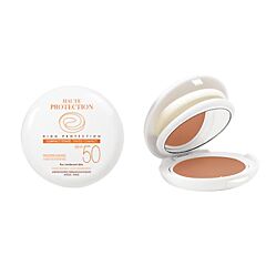 Avène Zon SPF 50 Compact getint doré Hoge zonnebescherming, Make-up intolerante huid 10g
