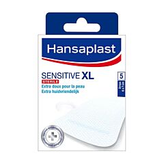 Hansaplast Sensitive XL Steriele Pleisters - 6cmx7cm - 5 Strips