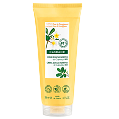 Klorane Cupuaçu BIO Crème de Douche Nutritive à la Fleur de Frangipanier, Nettoie & Hydrate 200ml