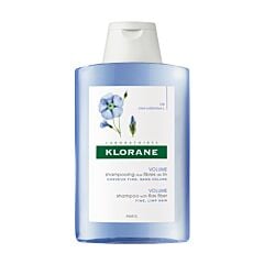Klorane Lin BIO Shampooing Volume, Gainant & Volumisant, Cheveux fins 200ml