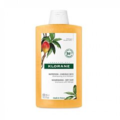 Klorane Mangue Shampooing Nutrition, Nourrissant & éclat, Cheveux secs  400ml