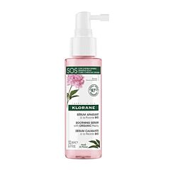 Klorane Pivoine BIO Sérum Apaisant, Calmant & anti-démangeaisons, Cuir chevelu sensible 100ml