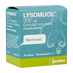 Lysomucil 200mg 30 Zakjes