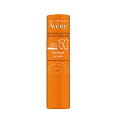 Avène Solaire SPF 50+ Stick lèvres Très haute protection, Lèvres sensibles 3g