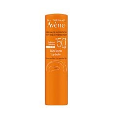 Avène Zon SPF 50+ Lippenstick Zeer hoge zonnebescherming, Gevoelige lippen 3g
