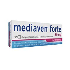 Mediaven Forte 30mg Insuffisance Veineuse des Jambes 30 Comprimés Pelliculés