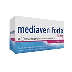 Mediaven Forte 30mg Insuffisance Veineuse des Jambes 60 Comprimés Pelliculés