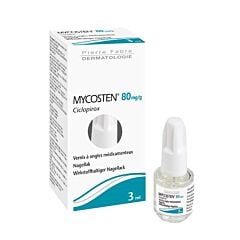 Mycosten 80mg/g Vernis à Ongles Médicamenteux Flacon 3ml