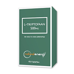 Natural Energy L-Tryptophane 500mg - 60 Comprimés