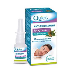 Quies Anti-Ronflement Pin-Eucalyptus Spray Nasal 15ml