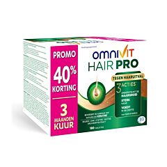 Omnivit Hair Pro 180 Tabletten Promo -40% Korting 