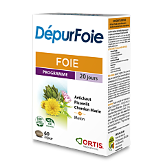Ortis MethodDraine Dépur/Foie 60 Comprimés