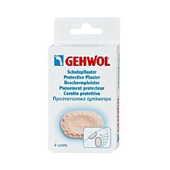 Gehwol Ovalen Beschermpleister 4 Stuks