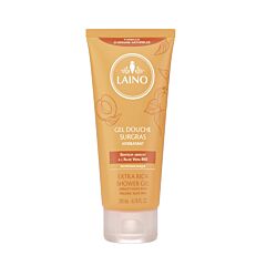 Laino Gel Douche Surgras à l'Aloë Vera Bio Senteur Abricot Tube 200ml