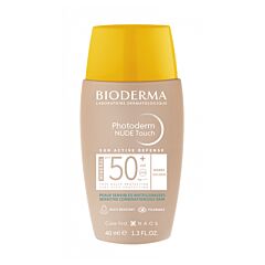 Bioderma Photoderm Nude Touch IP50+ Peaux Mixtes/Grasses Teinte Dorée Flacon 40ml