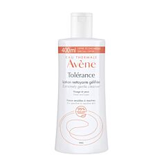 Avène Tolerance Reinigende gel-lotion, Reactieve huid, Gelaat & ogen 400ml