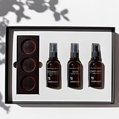 RainPharma Coffret Room Spray - Support en Bois avec 3 Sprays