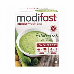 Modifast Intensive Soupe Pommes de Terre-Poireaux 8 Sachets x 55g