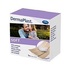 Dermaplast Soft Pleister 6cmx5m 1 Rol