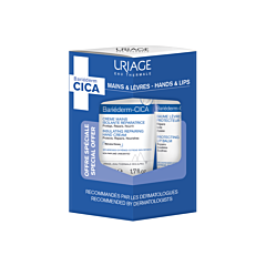 Uriage Coffret Bariéderm Cica Mains 50ml + Cica-Lèvres 15ml
