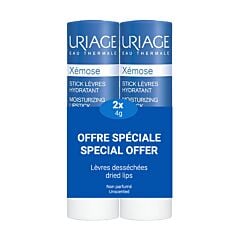 Uriage Xémose Stick Lèvres Hydratant PROMO Duo 2x4g
