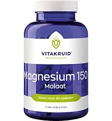 Vitakruid Magnesium 150 Malaat 180 Capsules