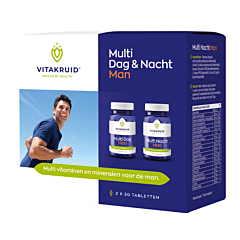 Vitakruid Multi Dag & Nacht Man - 2x30 Tabletten