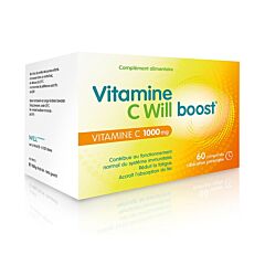 Vitamine C Will Boost 1000mg 60 Tabletten