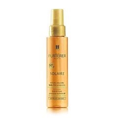 René Furterer Zon Beschermende zonneolie KPF 50+, Zonnebescherming voor het haar, wetlook effect, waterproof 100ml