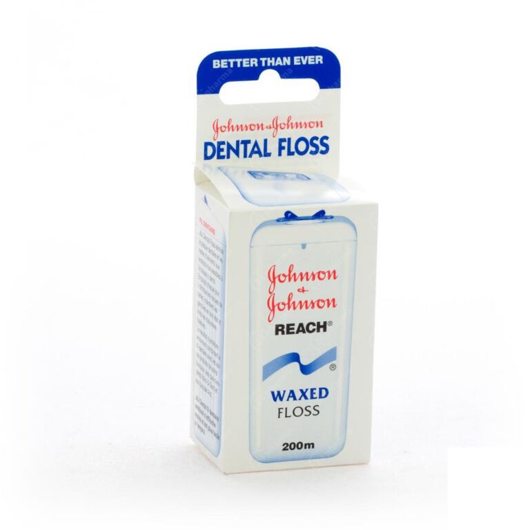 Johnson&Johnson Reach Waxed Floss Fil Dentaire 200m Acheter / Commander