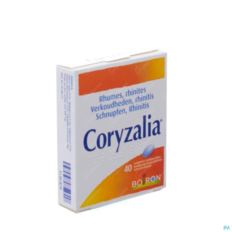 Coryzalia 40 Comprimes Orodispersibles Acheter Commander En Ligne 24pharma
