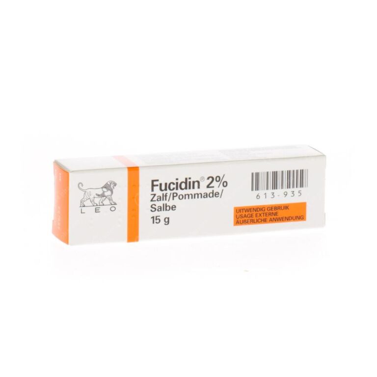 Fucidin 2% Pommade Tube 15g Acheter / Commander En Ligne ✓