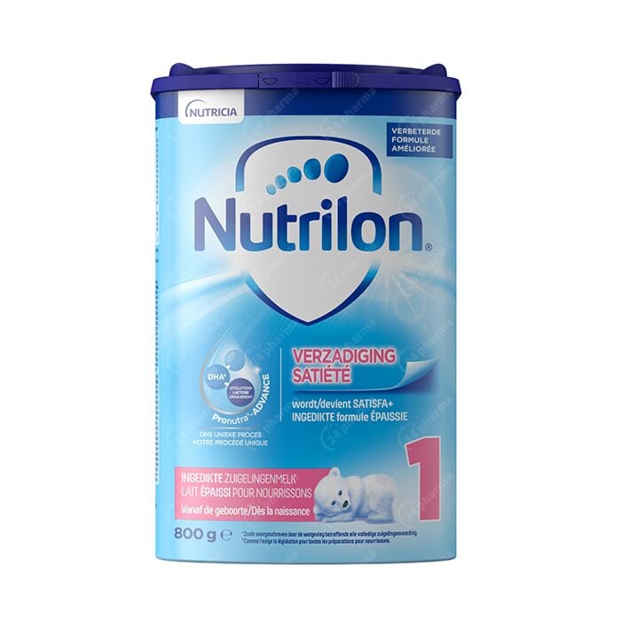 Nutrilon Satiété 1 Lait Epaissi pour Nourrissons 0m+ Poudre 800g