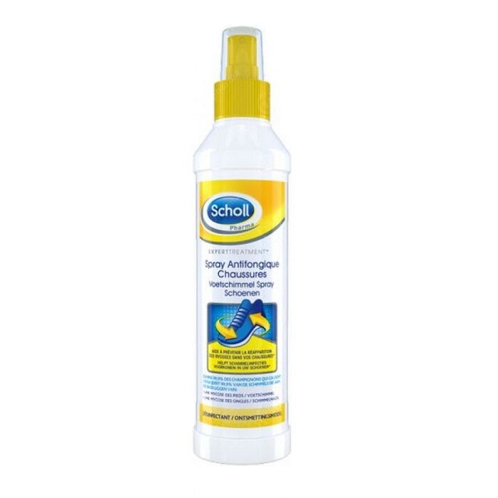 Scholl Désinfectant Antifongique Chaussures Spray 250ml Acheter / Commander  En Ligne ✓