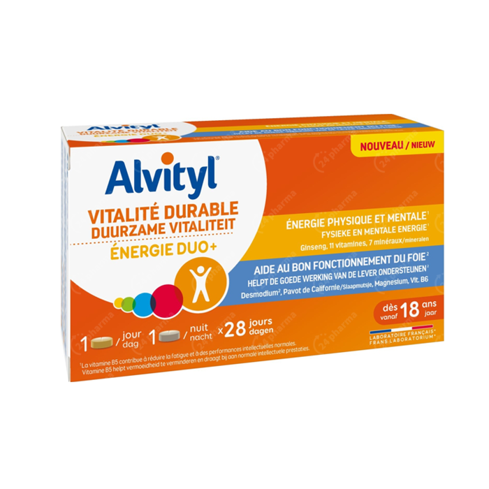 Alvityl Vitalité Durable - 56 Comprimés