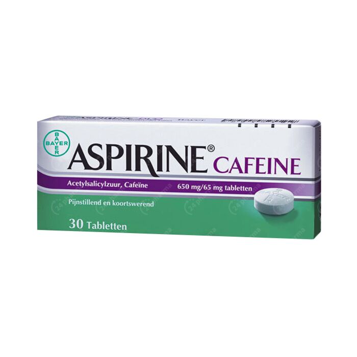 Aspirine Cafeine 30 Comprimes Acheter Commander En Ligne 24pharma